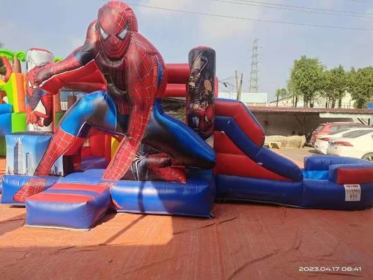 Customized Outdoor/Indoor Spider-Man Sprunghaus Sprungschloss