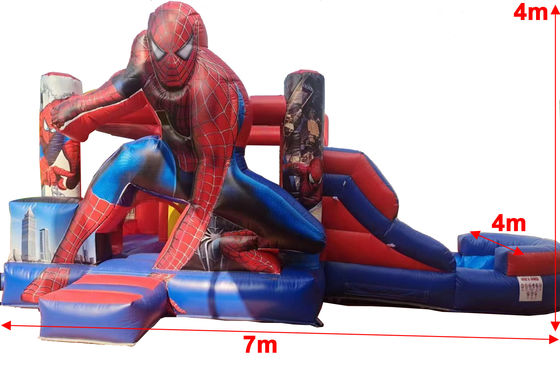 Customized Outdoor/Indoor Spider-Man Sprunghaus Sprungschloss