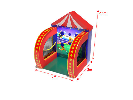 Fußballkarneval aufblasbare Spiele 2x2x2.5m Für Spielplatzpark