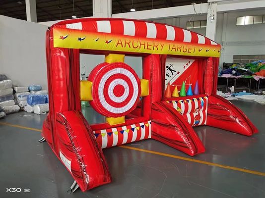 Aufblasbare Karnevalsspiele Bogenschießen Miete für den Freien Spielplatz