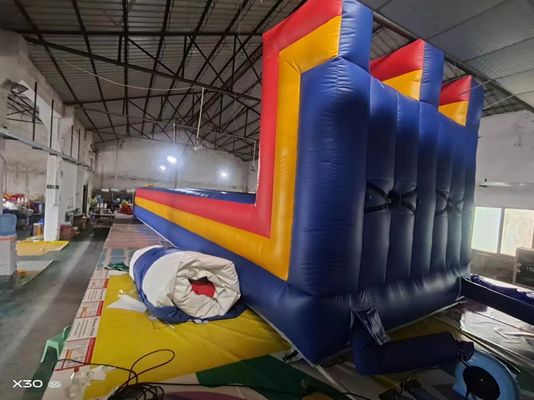 Aufblasbare Bungee Run Challenge Spiele Interaktives Spielsystem