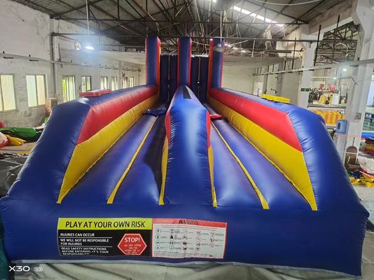 Aufblasbare Bungee Run Challenge Spiele Interaktives Spielsystem