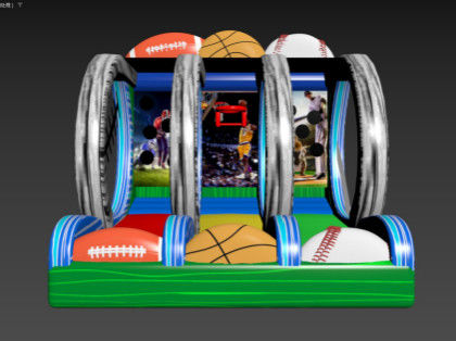 Fußball Baseball Basketball Aufblasspiele für Jugendliche Erwachsene
