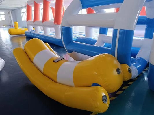 Gelbe Bananen aufblasbare Spielzeuge für den Indoor-Wasserpark