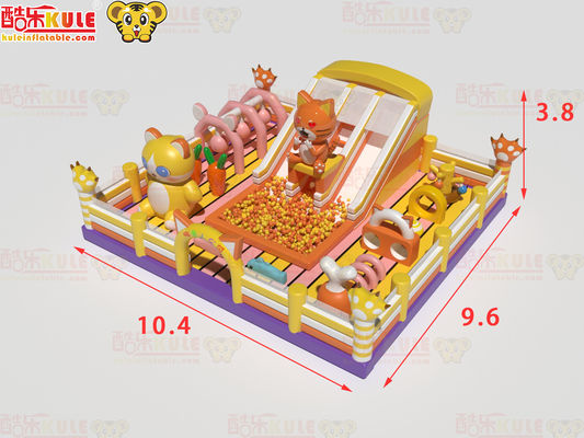 Jumping Castle aufblasbarer Park Sprunghaus mit Pool