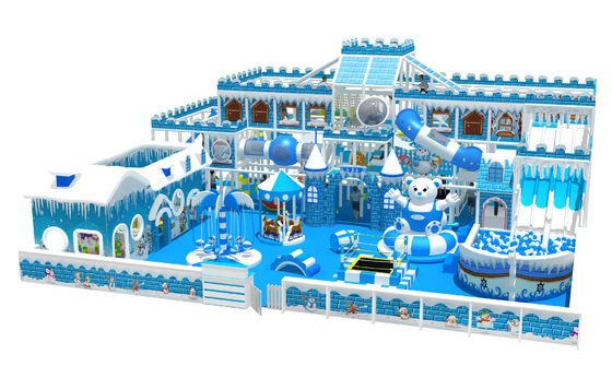 Gewerbliche Indoor Soft Playground Ausrüstung mit Winterschneemann