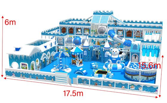 Gewerbliche Indoor Soft Playground Ausrüstung mit Winterschneemann