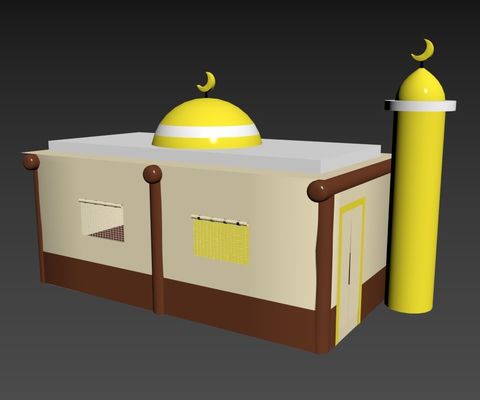 Religion Spieler Raum Luft aufblasbare Außenzelt für Muslime