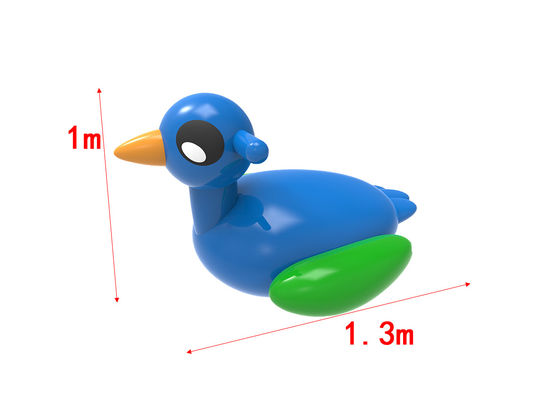 Blaue Vögel Außen aufblasbare Wasser-Schwimmspielzeuge für See und Ozean