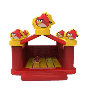 Aufblasbare Kleingröße Angry Birds Hüpfburg für Kinderpark