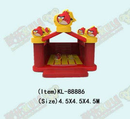 Aufblasbare Kleingröße Angry Birds Hüpfburg für Kinderpark
