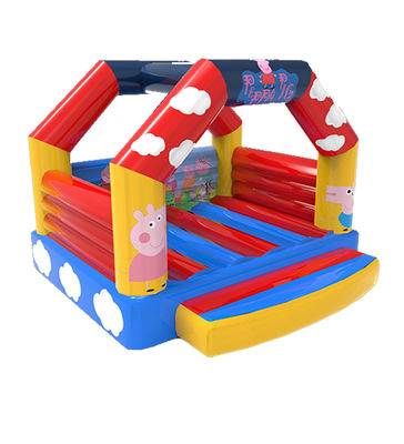 Kinderspielplatz Peppa Schwein Thema Aufblasesprung Schloss