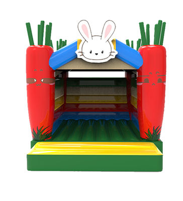 Karottenpfeiler aufblasbares kleines Sprunghaus Indoor Palyground