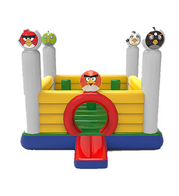 Angry Birds aufblasbarer Türsteher Sprungschloss mit Säulen