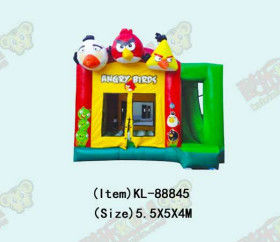 Angry Birds-Themen aufblasbare Sprungburg Doppelstiche