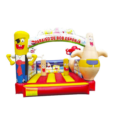 Kleine Sprungkinder aufblasbare Sprungburg 5*4,5*4m