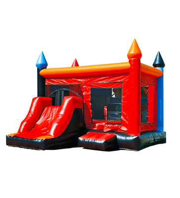 Trampolin aufblasbares Sprunghaus Indoor Spiel angepasste Farbe