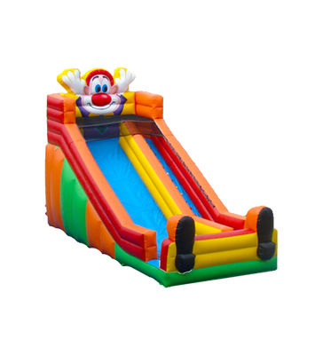 Kinderpark aufblasbare Clownrutsche zum Mieten