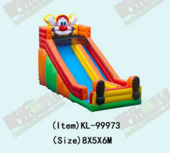 Kinderpark aufblasbare Clownrutsche zum Mieten