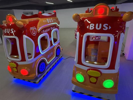 Münzbetriebene Schaukelfahrzeuge Dynamische Musik und fröhliche Lieder für Kinder
