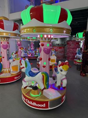 Münzbetriebene Schaukelfahrzeuge Dynamische Musik und fröhliche Lieder für Kinder
