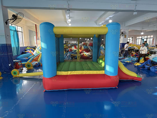 Polyester Oxford Aufblasbare Farbschiebe für Kinder Spiel und Bewegung Innen- und Außenbereich