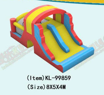 Kinder-Spazierplatz Aufblasbare Giraffen-Tier-Rutsche zum Mieten
