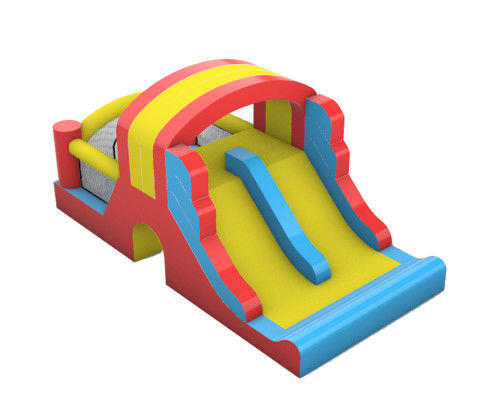Kinder-Spazierplatz Aufblasbare Giraffen-Tier-Rutsche zum Mieten