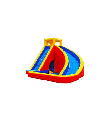 Kinder-Spazierplatz Aufblasbare Giraffen-Tier-Rutsche zum Mieten