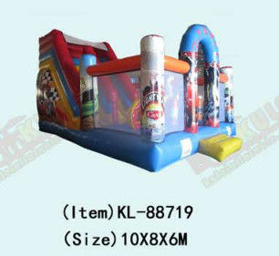 Erhöhen Sie Auto aufblasbare Combos für kommerzielle Kinder Spielplatz