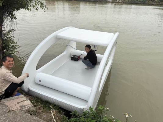 Tragbare aufblasbare PVC-Wasserboot für Kinder Teenager Aldult Familie im Freien