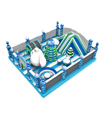 Eis-Themen-Hüpfburg mit Baymax