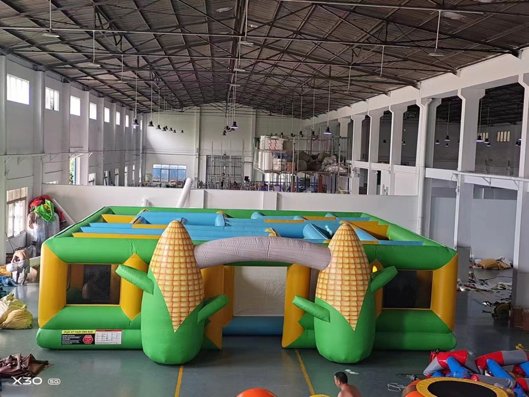 Popcorn Maze Outdoor Aufblasspiele Große Größe Für Erwachsene
