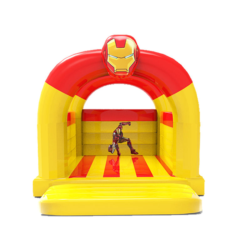 Iron Man aufblasbar Gelb Rot Farbe Sprungburg für Kinder