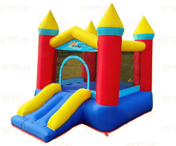 Polyester-Oxford aufblasbare Rutsche und Trampolin für Kinder Spaß und Übung kombiniert