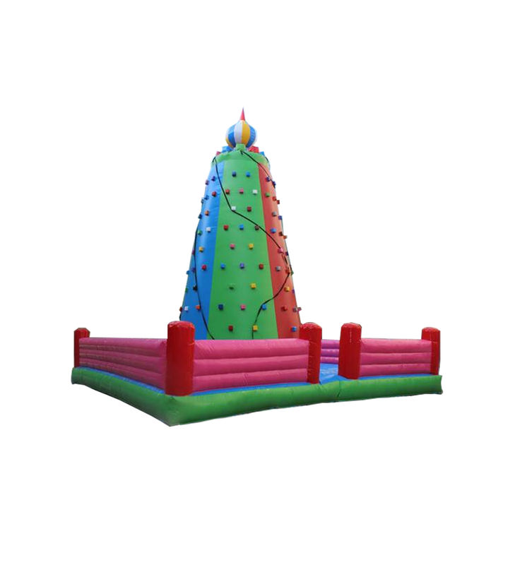 Farbenfülle aufblasbare Kletter-Herausforderung